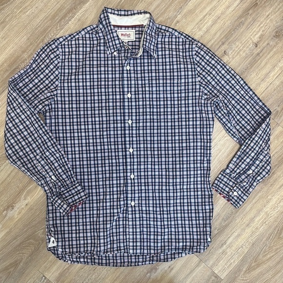 Stafford Other - Men’s Stafford Prep Blue and Red Plaid Long Sleeved Button Down.